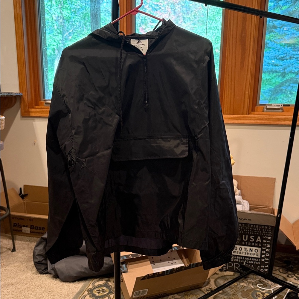 Augusta Sportswear Classic Black Windbreaker